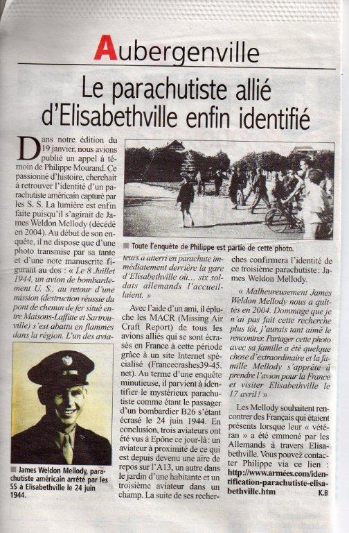 Article Courrier de Mantes 16 mars 2011