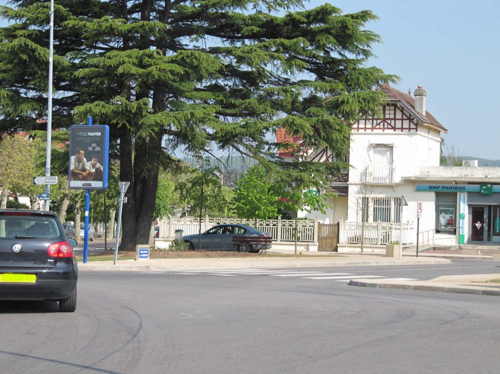 Intersection des deux boulevards