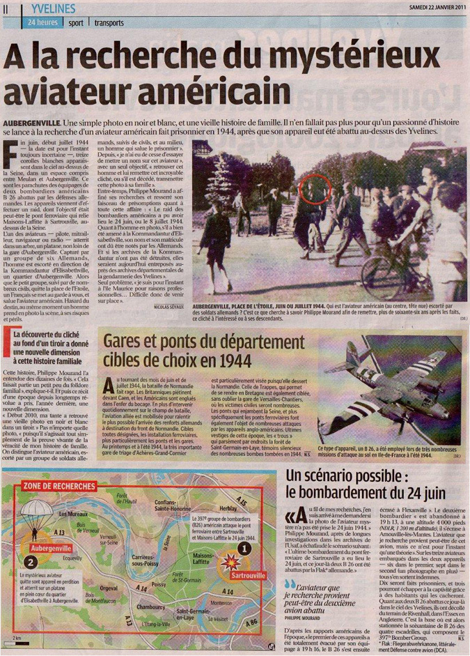 Article du parisien du 22 janvier 2011